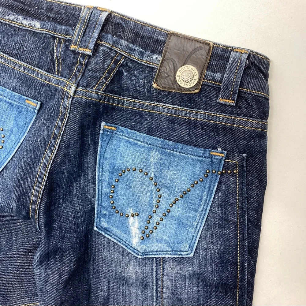 Vigoss Gold Straight Leg Jeans Womens Size 9/10